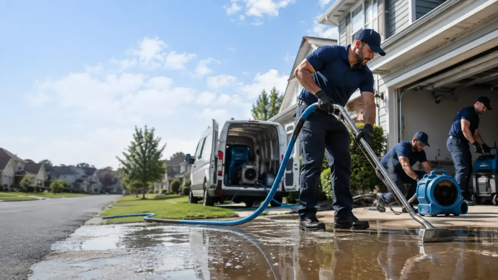 Flood Damage Restoration in Burket, IN